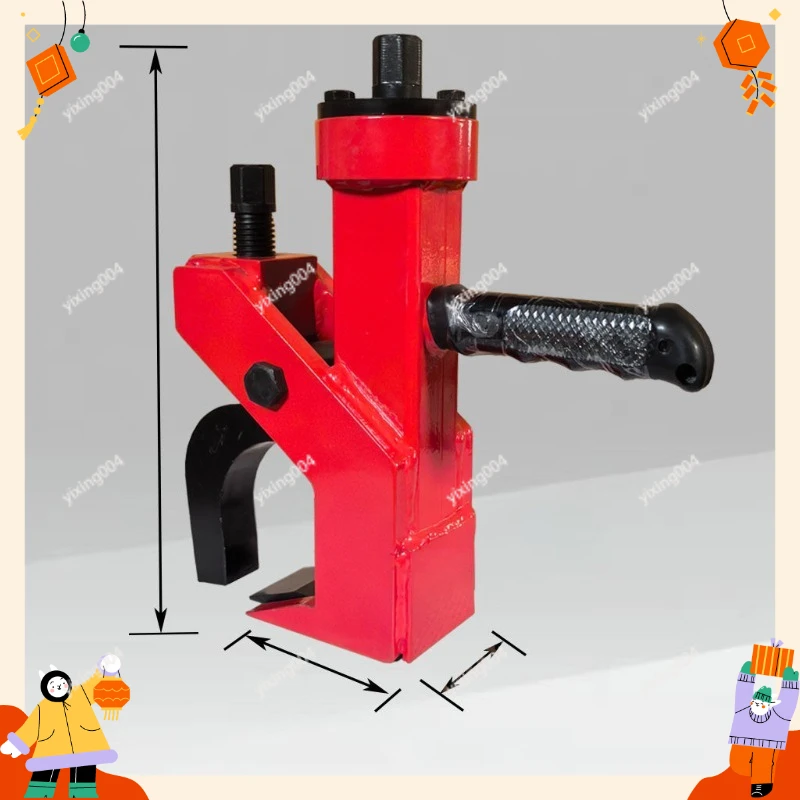 Lightweight Tire Press Breaker, Handheld Demounting Tool for Truck Loader Wheel Repair