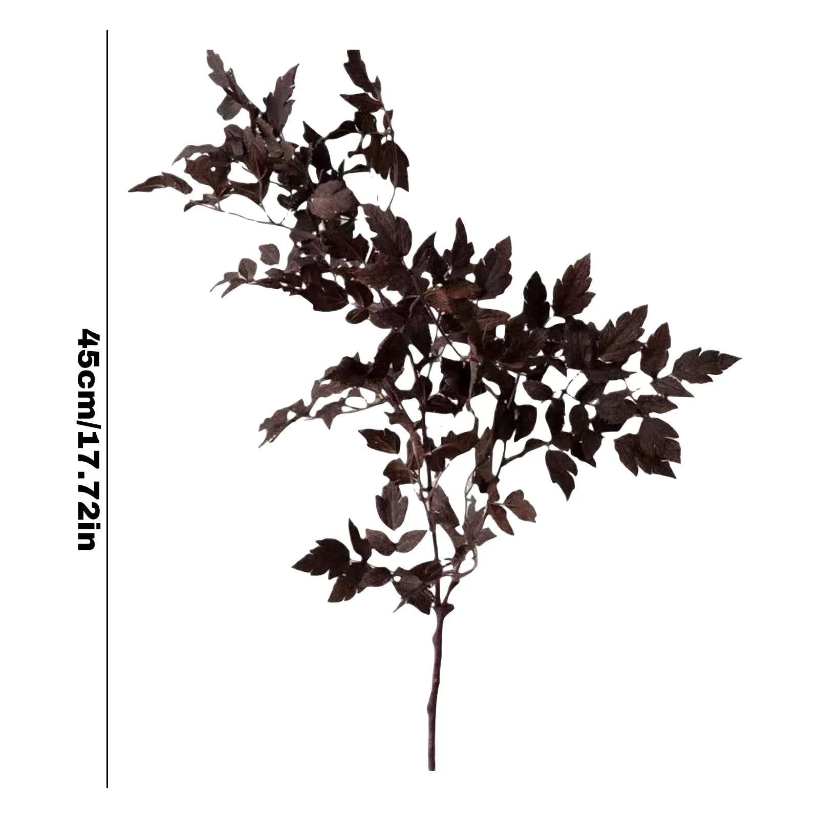 نبات Cimicifuga الاصطناعي يترك ينبع مزهرية مزيفة طاولة طعام حديقة الموقد الديكور أوراق نبات Cimicifuga الاصطناعية #3