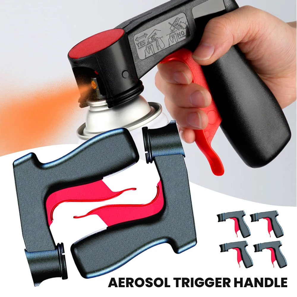 Spray Can Handle Trigger Reusable Accessory Sprayer Machine Instant Aerosol Handgrip for Car Paint  Adhesives