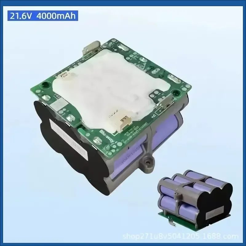 21.6V 4000mAh Lithium Battery for Tineco Floor Washer Two 2.0 LCD LED 2nd Generation FW100700CN F100900C Spare Batteries