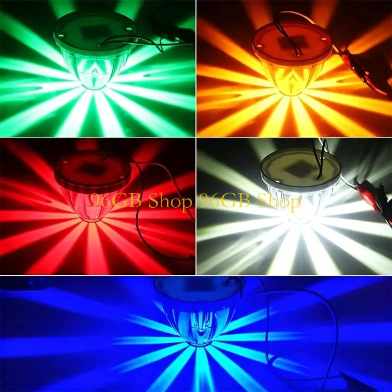 96GB Bright LED Combination Lights 12/24V Trailer Taillight For Tractor Trailers Shock Resistant ABS Construction