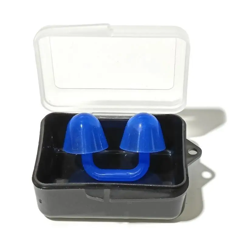 

652F Многоразовые силиконовые средства защиты носа Затычки для носа для плавания Водонепроницаемый Удобный зажим для носа для