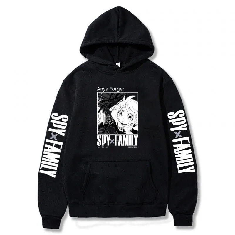 Spy X Family Anime Printed Women's Hoodie Fashion Urban Street Clothing Simple Creative Sports Loose Youth Popular Leisure