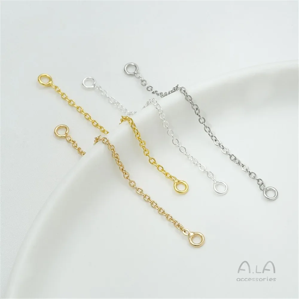 Ожерелье-браслет-с-закрытыми-петлями-на-обоих-концах-удлиненная-цепочка-защитная-цепочка-позолоченный-аксессуар-«сделай-сам»-жемчужный-материал