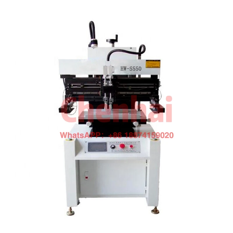 Multi-functional Semi Automatic Printing machine Solder Paste Stencil Electronic Circuit Board Printer with Great Price