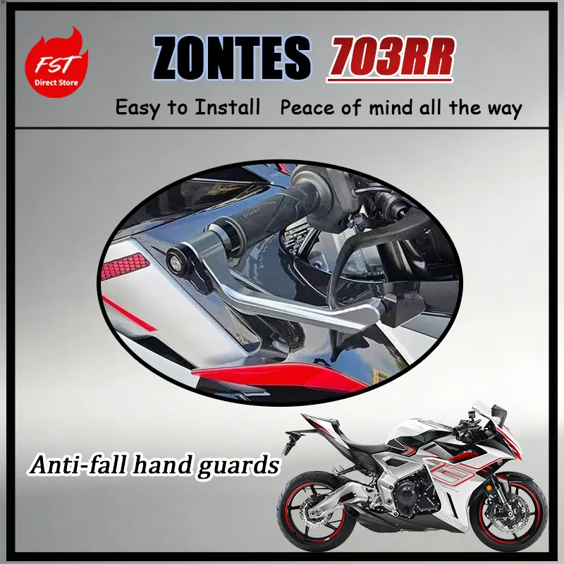 FOR ZONTES 703RR Motorcycle Handguard Hard Anodized Wear-Resistant Rustproof Long-Lasting Mod Accessory Fit for Motorcycles
