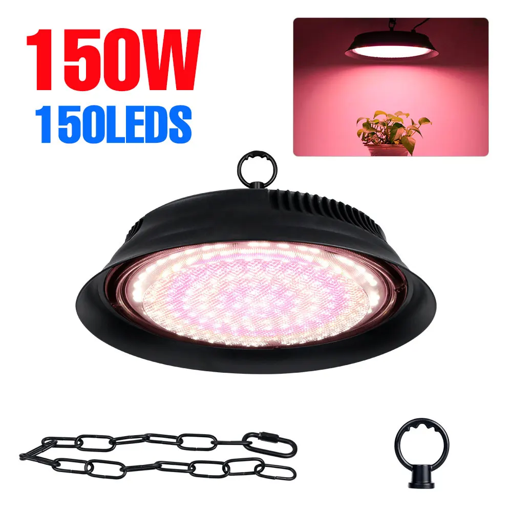 250W Led Grow Light Volledige Spectrum Hydrocultuur Plant Lamp Kas Tenten Tomaat Groenten Teelt Vullen Verlichting US/EU Plug