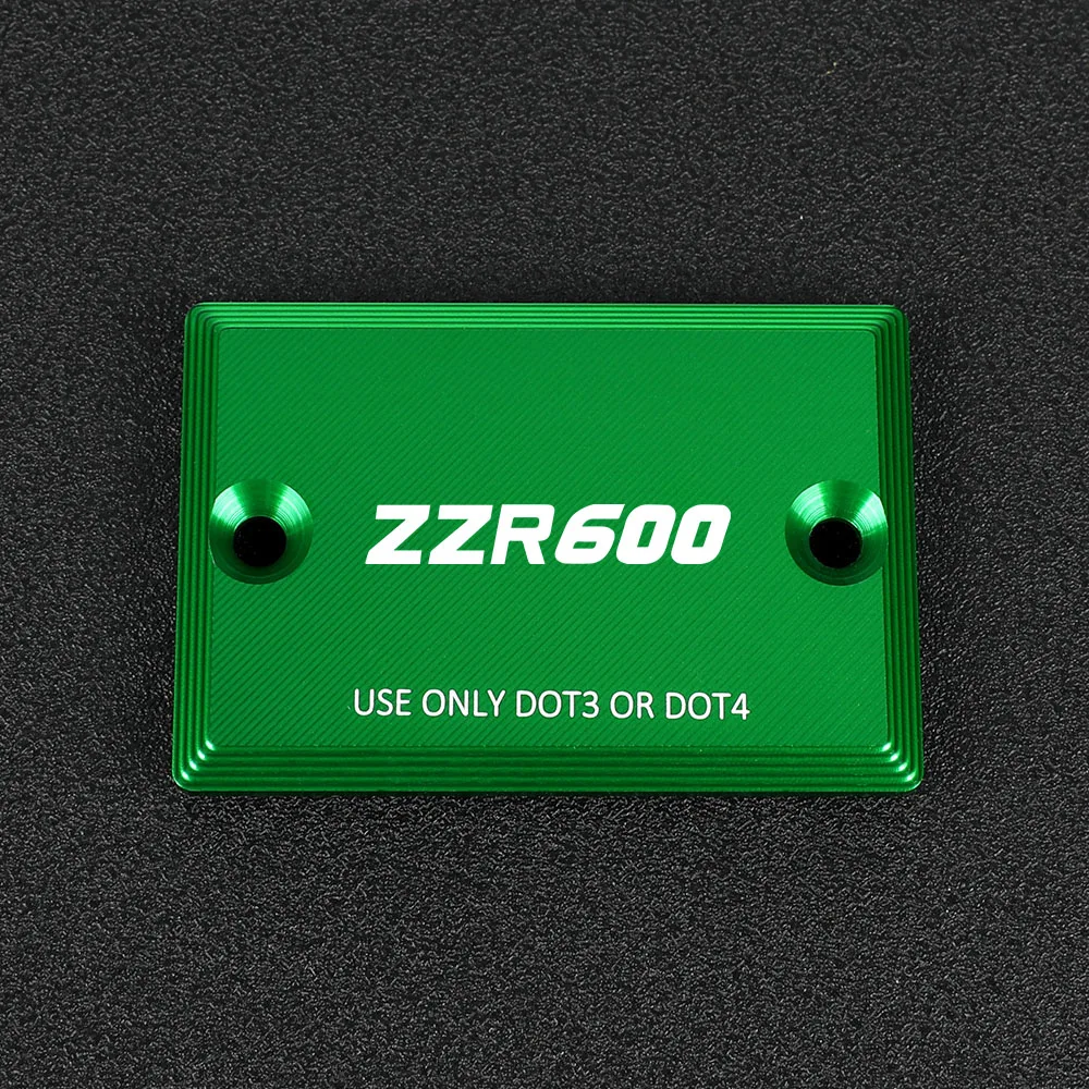 ZZR600 Motorcycle CNC Oil Cup Cap Master Cylinder Cover FOR KAWASAKI ZZR600 2002 2003 2004 2005 Front Brake Fluid Protection
