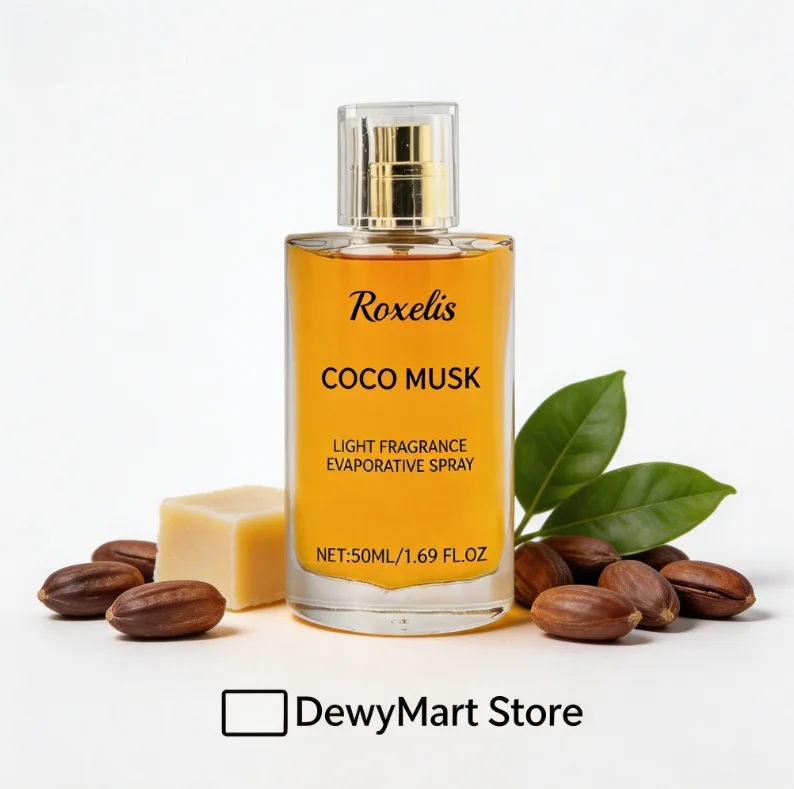 

Roxelis COCOMUSK Light Fragrance Evaporative Spray, Long-Lasting Fresh Scent for Daily Use