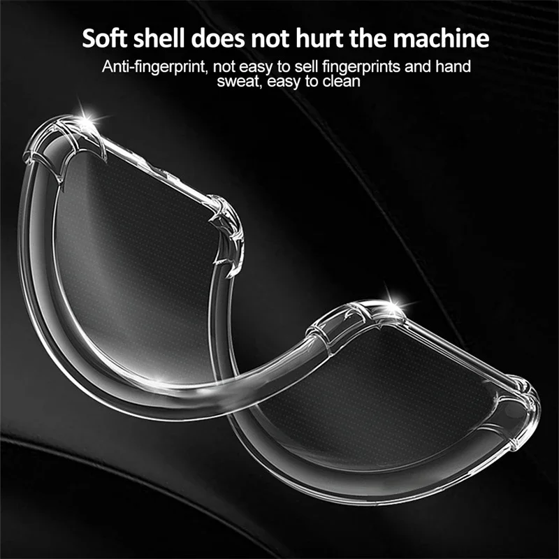 TPU 透明電話ケース ZTE ヌビアレッドマジック 10 エア 10 プロ 9S 9 プロ保護カバー耐衝撃 Fundas Capa