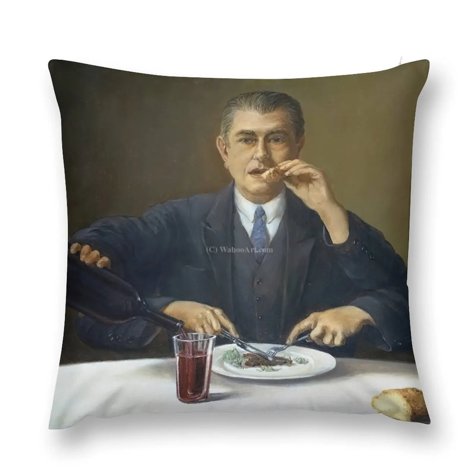 René Magritte Merging Lightness and Symbolism Throw Pillow luxury decor Sitting Cushion Couch Pillows Cushion Cover pillow