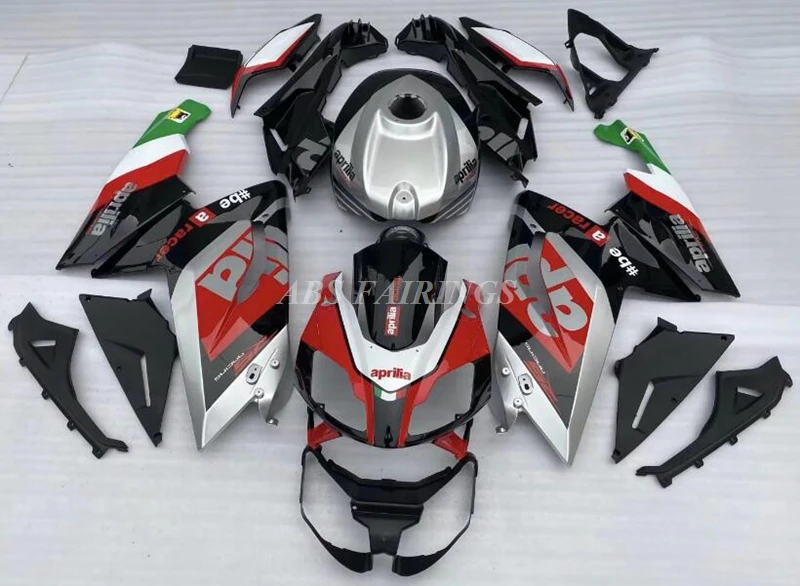 

Новый комплект обтекателей из АБС-пластика, подходит для Aprilia RS125 RS4 50 125 2006 2007 2008 2009 2010 2011 06 07 08 09 10 11, кузов красного и серебристого цвета