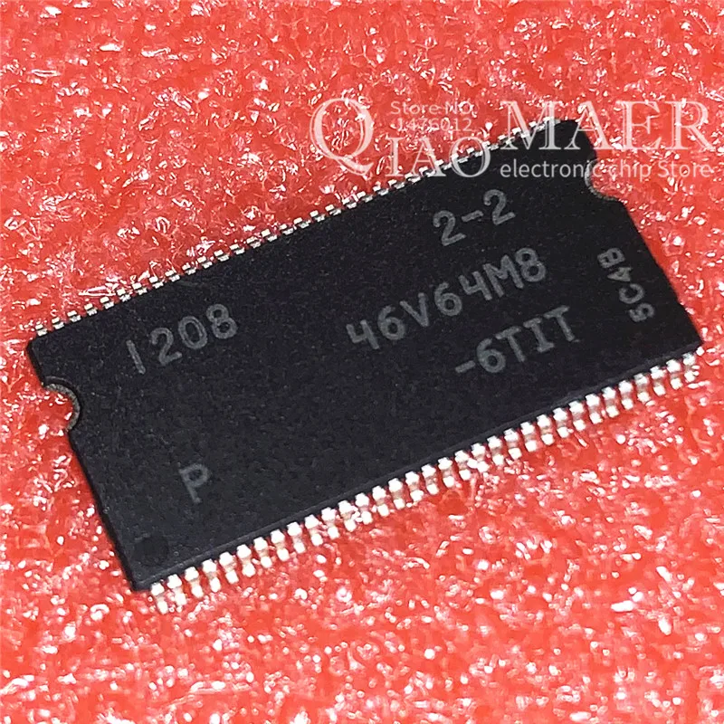 10PCS MT46V64M8P MT46V64M8-6T MT46V64M8P-6T: F MT46V64M8P-6T MT46V64M8P-6TIT 46V64M8-6TIT 46V64M8-6T 46V64M8 TSOP66