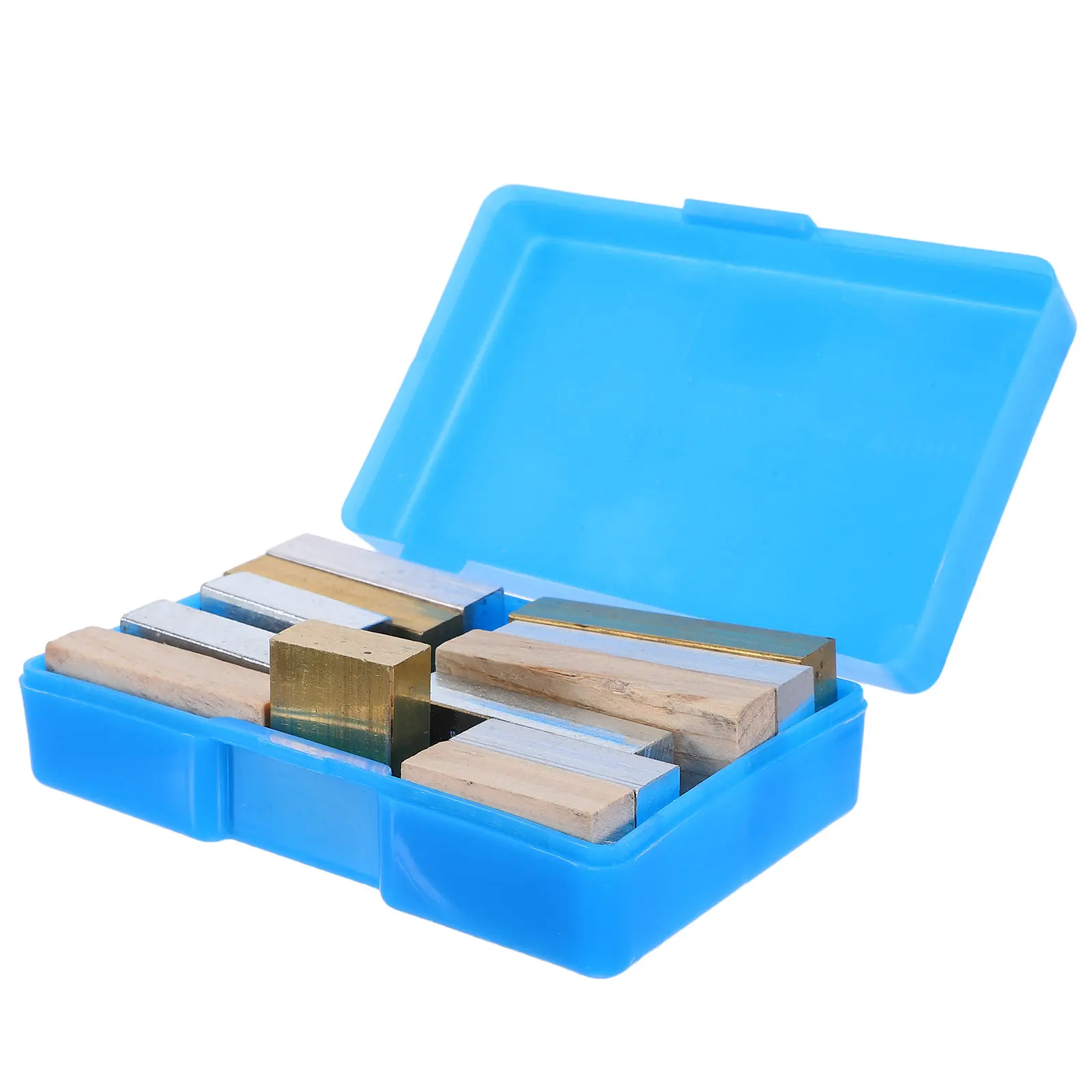 12Pcs Physics Teaching Cubes Density Investigation Tools Solid Geometric Models for Specific Gravity Experiments Student Science