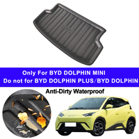 Car Auto Rear Boot Cargo Liner Tray Trunk Mat Carpet for BYD DOLPHIN MINI Pad Anti-dirty