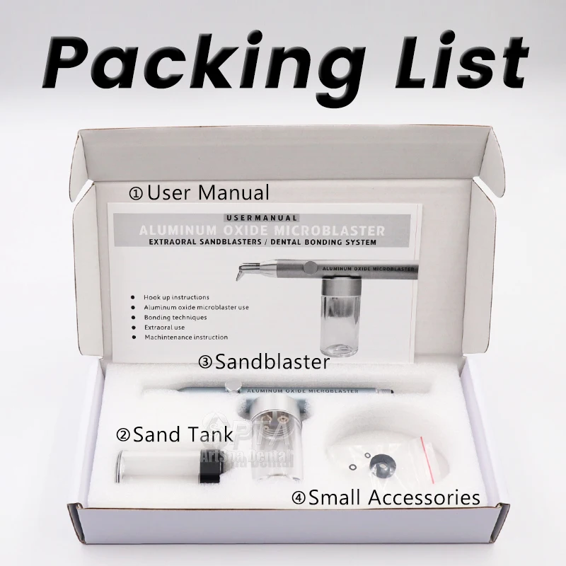 Water Spray Dental Aluminum Oxide Micro Blaster Polisher Air Abrasion Alumina Gun Air Abrasion Polisher Dentistry Tools