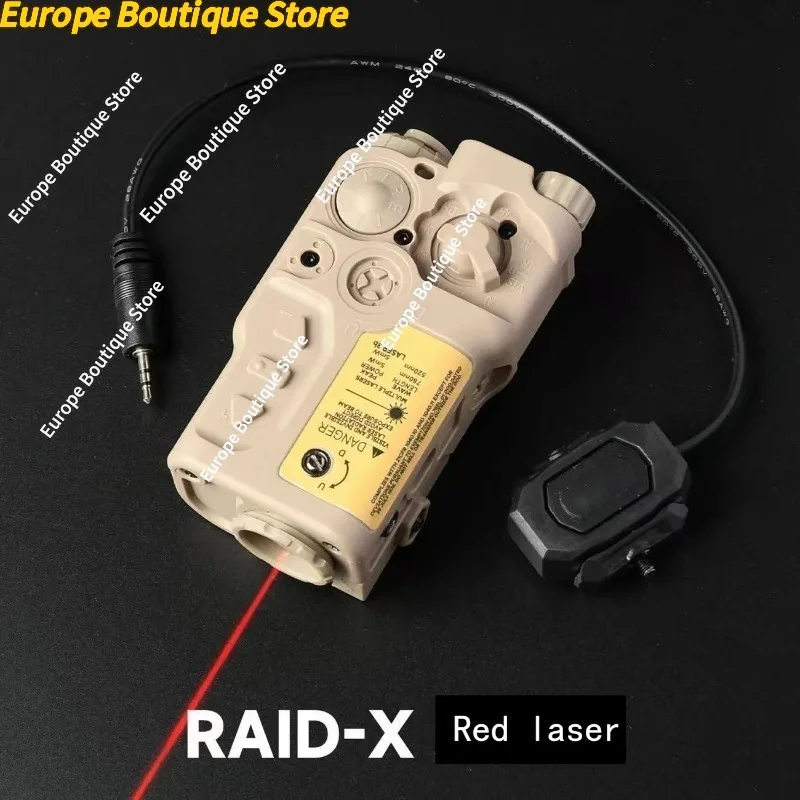 20mm Rail Green Light Tactical Module Adjustable Steady And Strobe Mode Battery Box For Outdoor Game Toy