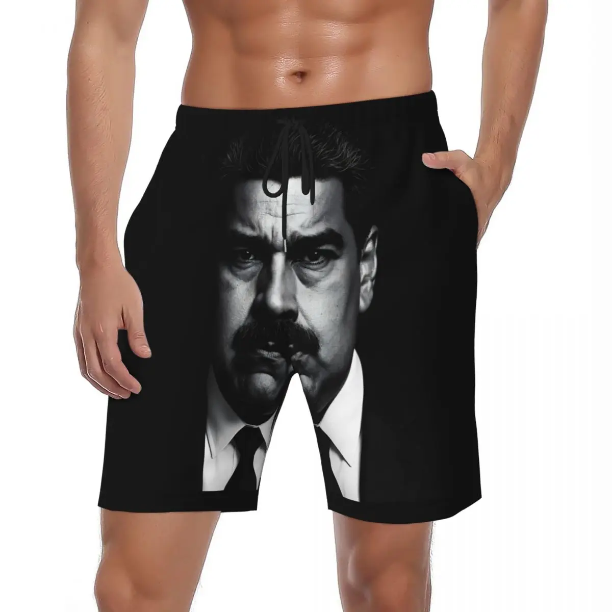 

Summer Gym Shorts Men Nicolas Maduro Running Surf Design Board Short Pants Fashion Fast Dry Beach Trunks Plus Size 3XL