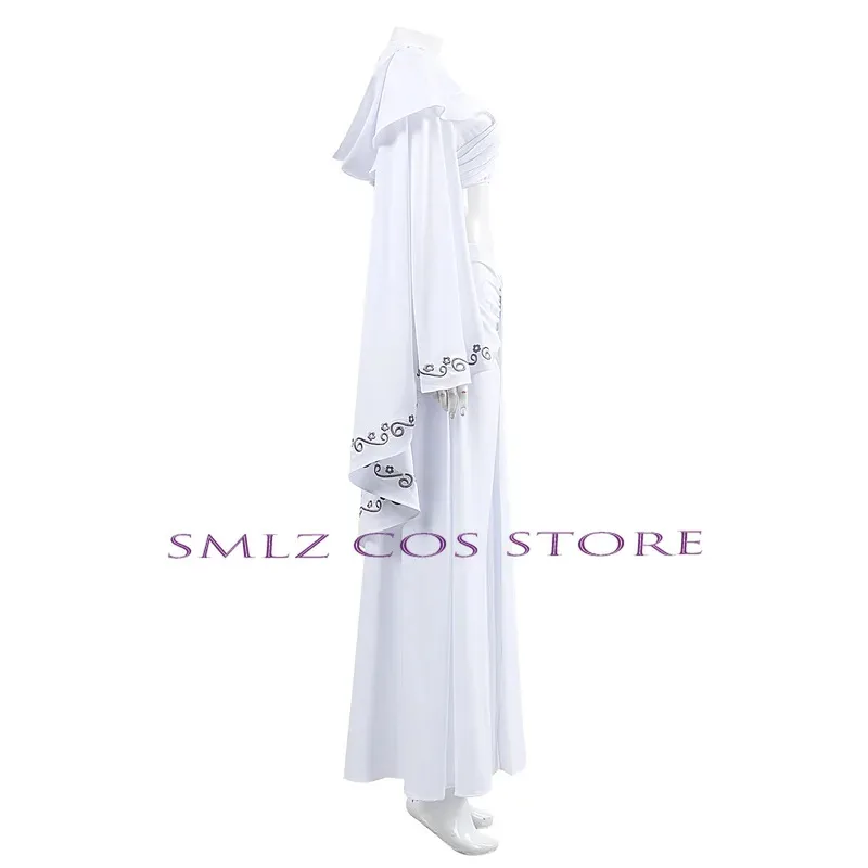 

CyAmidala Косплей Аниме Star Queen Pna Косплей Костюм Женский Сексуальный Белый Бюстгальтер Юбка Костюм Платье Хэллоуин Необычный Наряд для Женщин