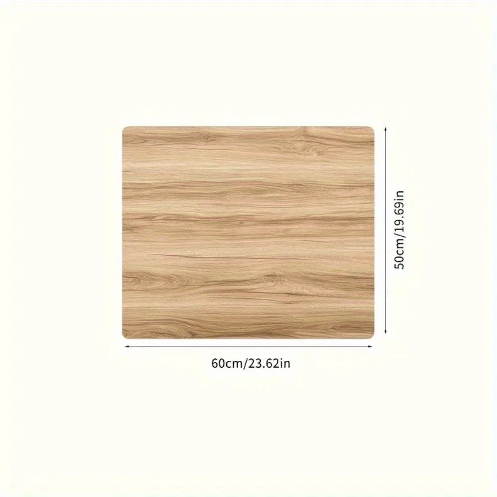 Wood Grain Washing Mat Cover 6
