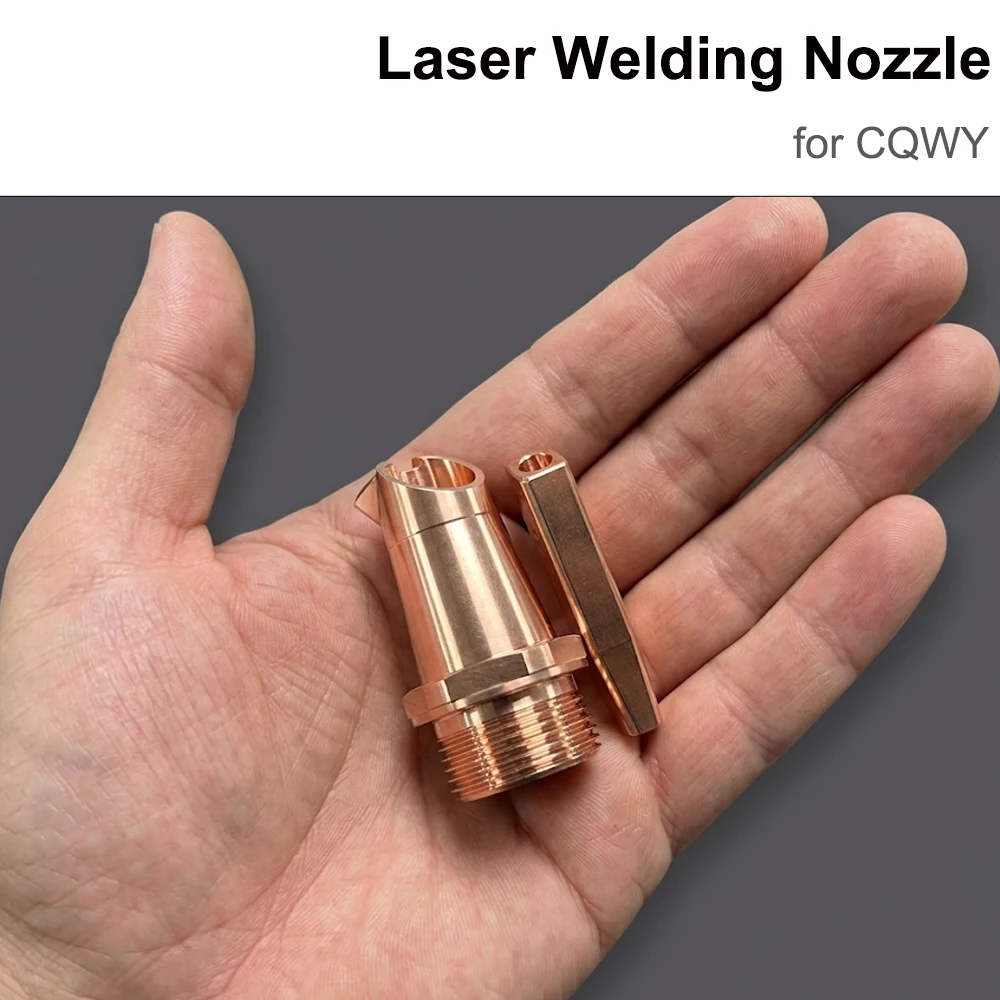 QDLASER Laser Welding Nozzle Wire Feeding Nozzle 1.2 1.6 2.0 Double Wire Guide for CQWY Handheld Laser Welder Gun