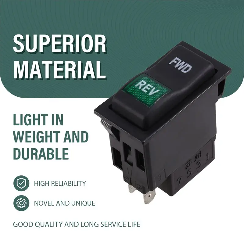 VH For Recreational Vehicle For Golf Cart, Bad Boy Buggy& More- Rocker Switch(36V/48V) Selector-N32R