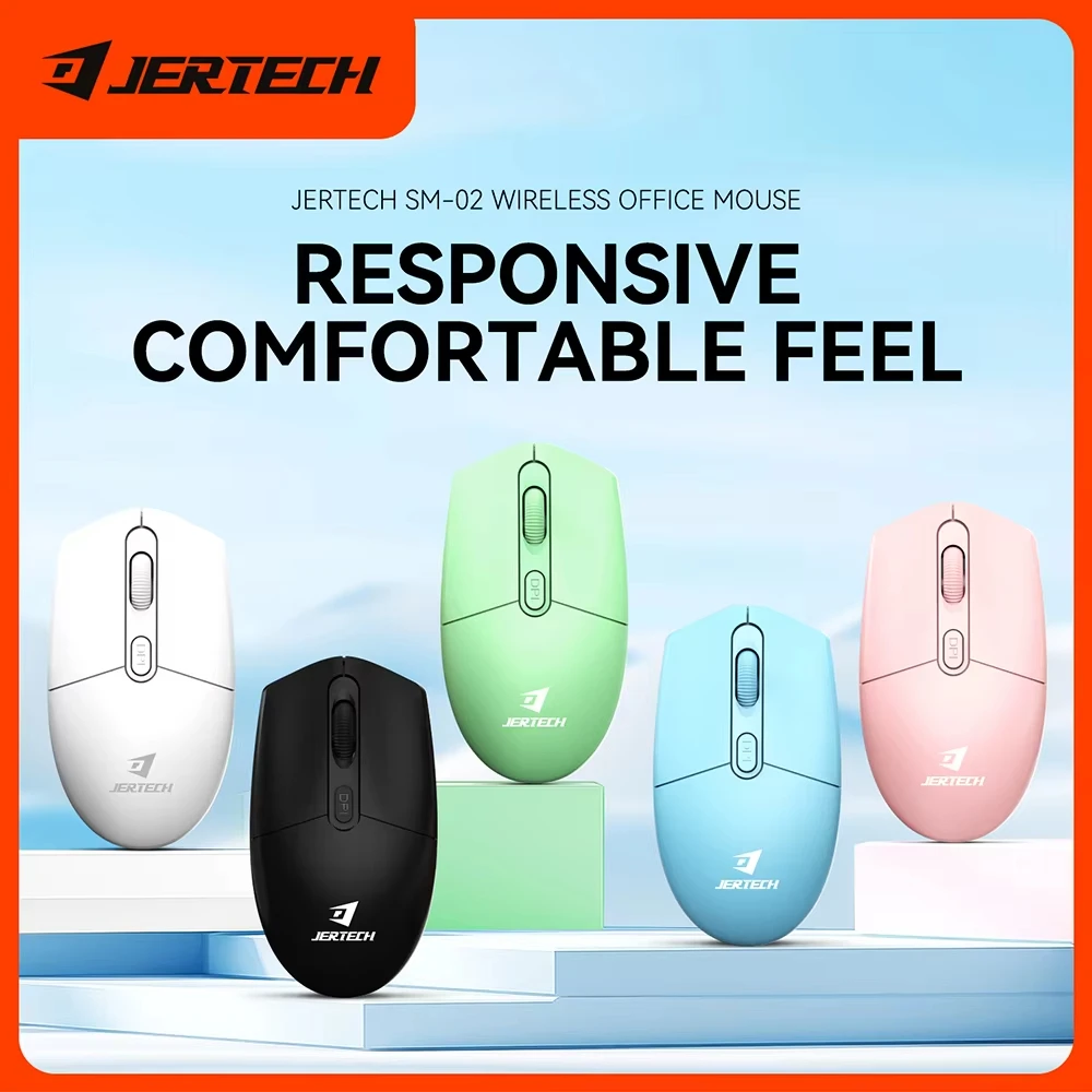 

SM-02 2.4GHz Wireless Mouse 800 DPI 1200DPI Switchable Office Wireless USB Mouse Suitable For Desktop Laptop