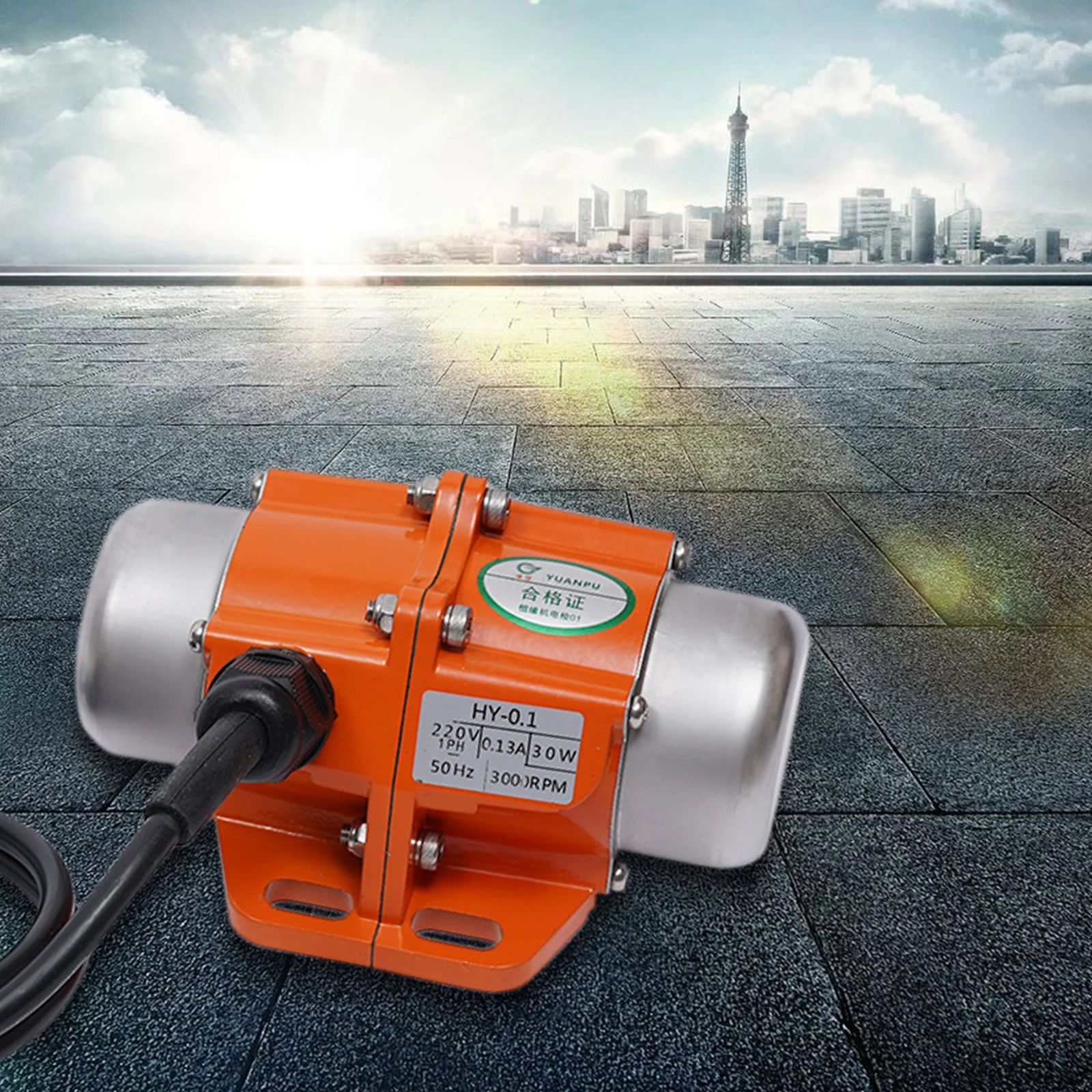 Vibration Motor Electric Vibrating Motor 3000RPM 30W for Mechanical Equipment/Textile Equipment High Efficient Tool