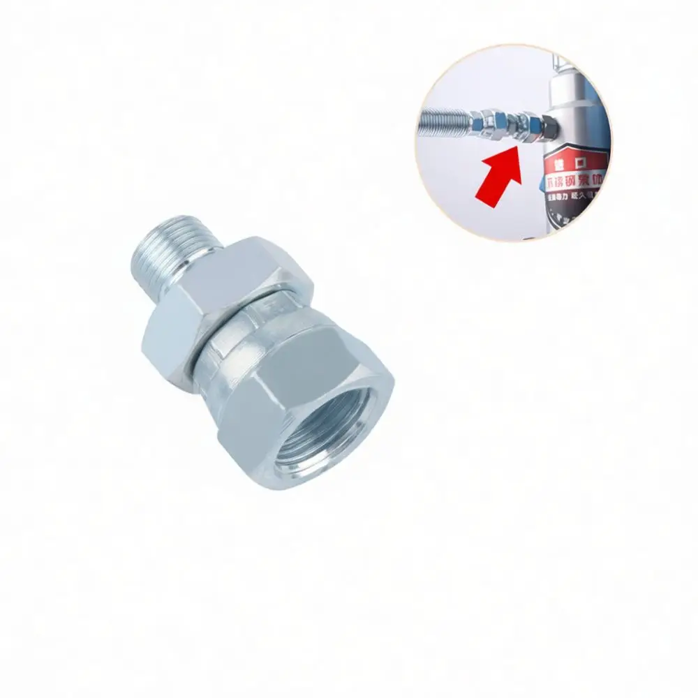 Stainless Steel Airless Paint Sprayer Fitting Kit High Pressure Hose Swivel Connector Spray Adapter Pipe Maintenance