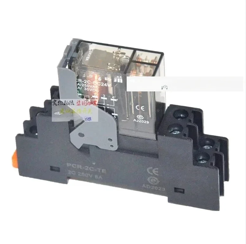 

Original relay 2 open 2 close 8 pin CR-2C-DC24V PCR-2C-TE (RJ2S G2R)