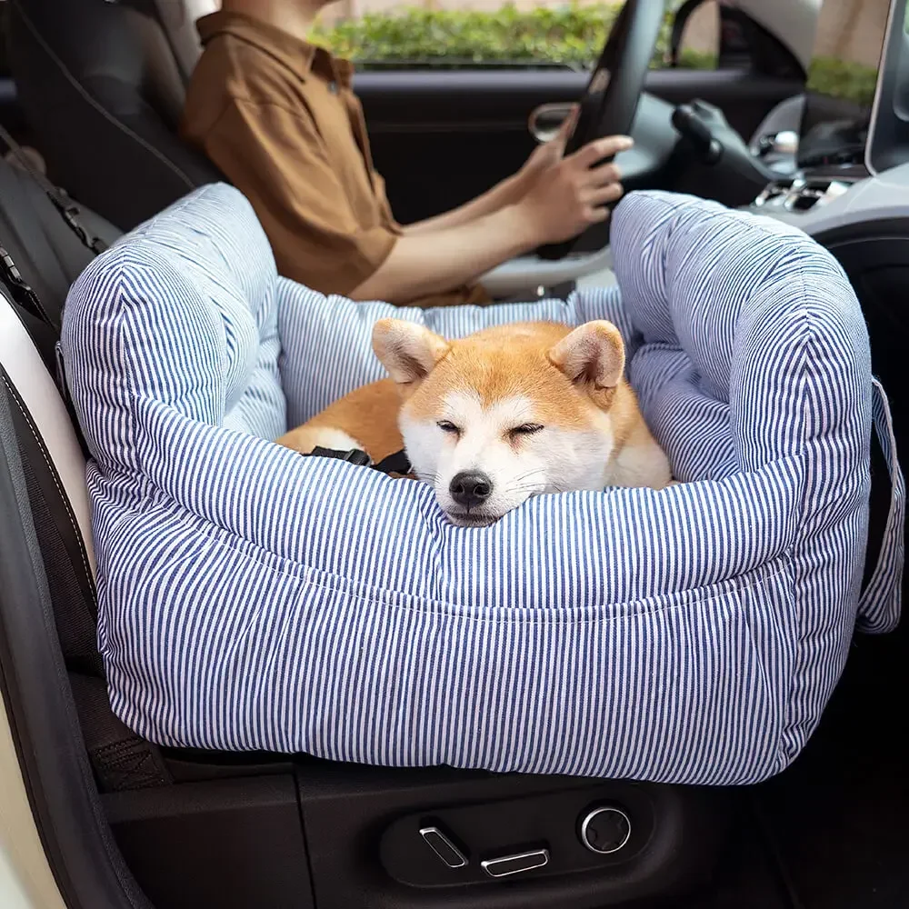 Imagem -02 - Portátil Pet Travel Safety Seat Perfeito para o Cão Puppy Booster Bolsa Assento de Carro Multifuncional