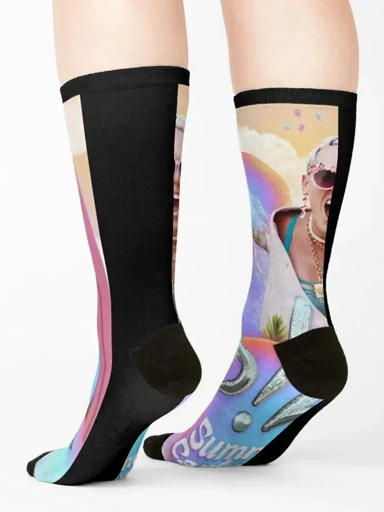2023 pink summer tour carnivale Classic T-Shirt Socks christmas gift heated golf Luxury Woman Socks Men's