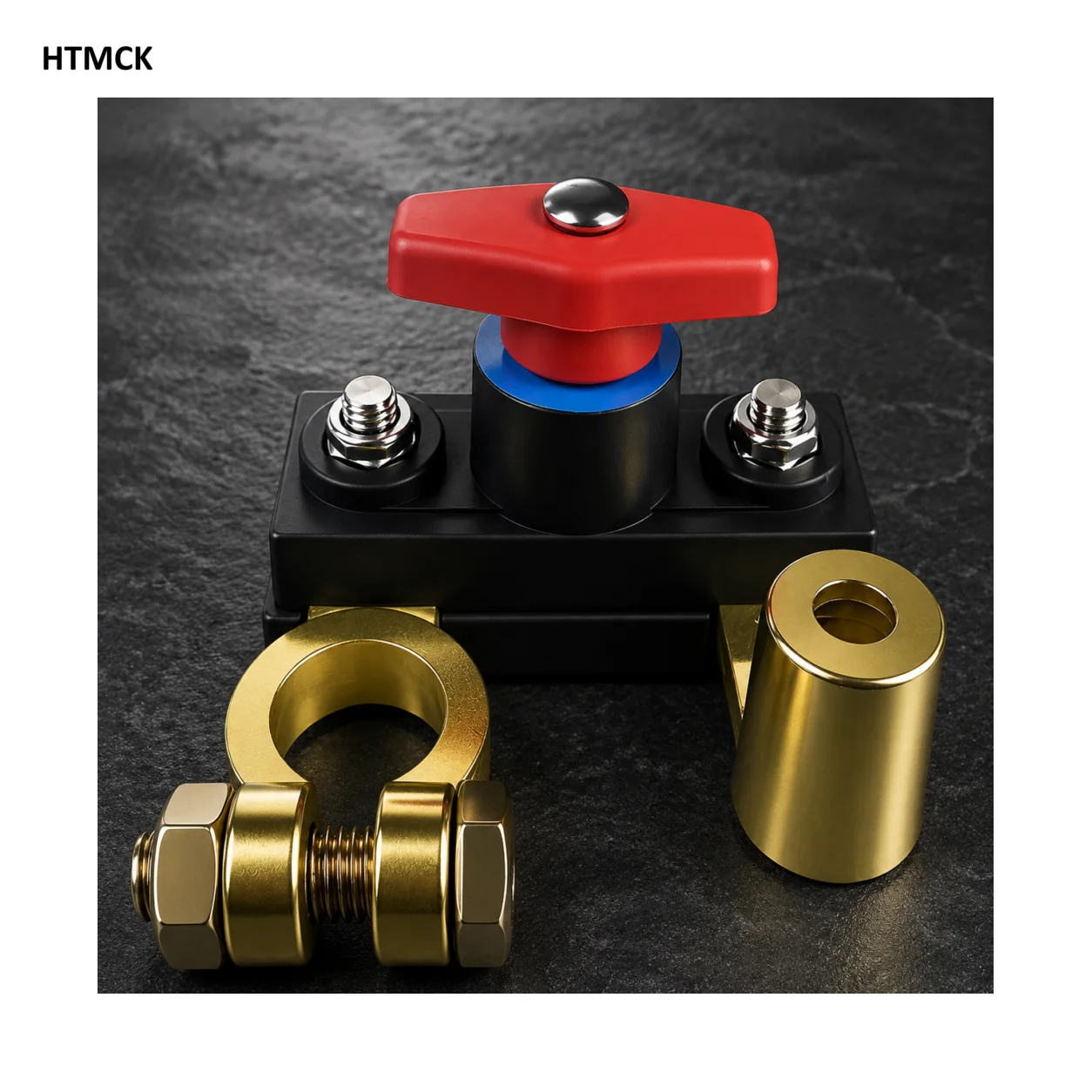 Car Battery Disconnect Isolator Switch, 12V 24V Manual Cut Off Switch for Car Truck Power Control