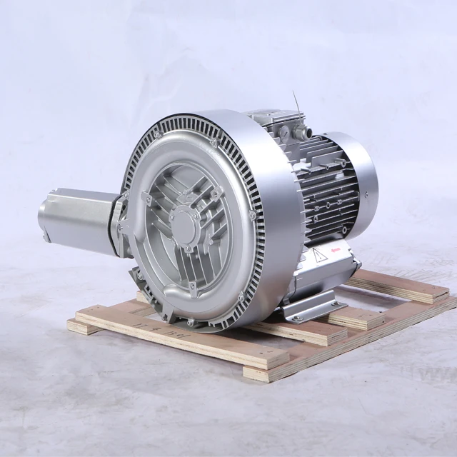 Fotografia 7: Ventilador de ar de estágio duplo vórtice de 5,5 kw para lago de peixes
