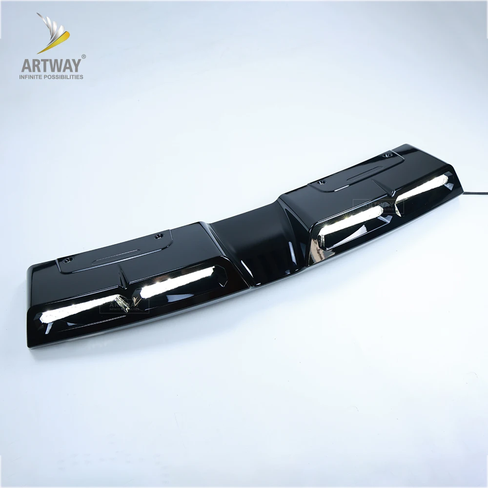 قطع غيار تعديل السيارة 4 مصابيح LED للسقف الأمامي العلوي لأضواء السقف لسيارة لاند روفر ديسكفري 4 كبسولات ضوء السقف #4