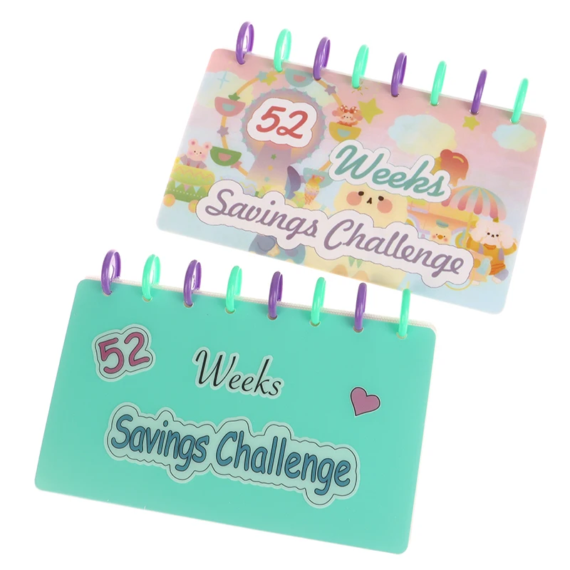 52 Week Savings Challenge 100 Days Cash Envelope Couple Save Money Challenge Money Saving Binder Envelope Savings Challenge