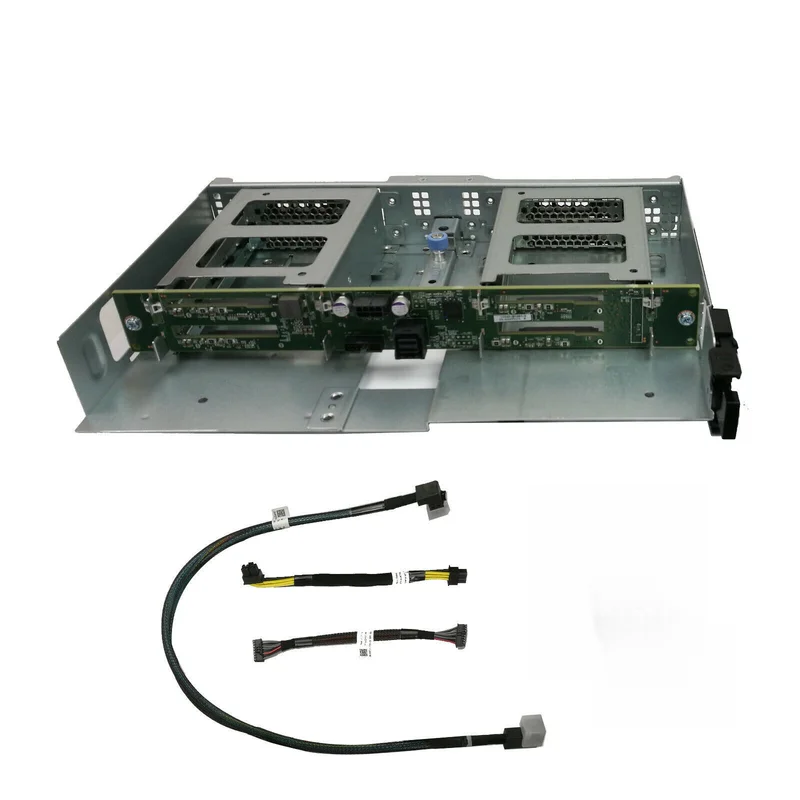 PP+ For Dell Rear HDD Cage Back Panel Kit WMJR0 Caddy with cables R740XD