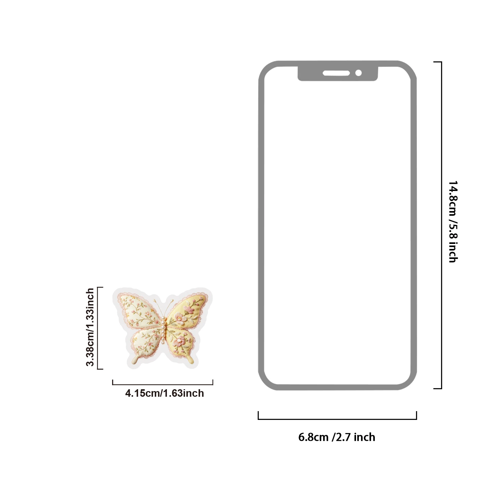 Etori Life 30Pcs Retro Pastoral Style Transparent Pet Butterfly Stickers for Greeting Cards, Photo Albums, Layered Overlay Decoration Materials Suitable for Journal Decoration, Notebooks, Photo Albums, Diaries, Handbags, Guitars, Pencil Cases and Holders, Helmets and Bicycles, Postcards and Cards, Scrapbook Supplies, Office Decoration Supplies, Gifts for Friends, Artistic Aesthetics, Back-To-School Season, Cycling Decals