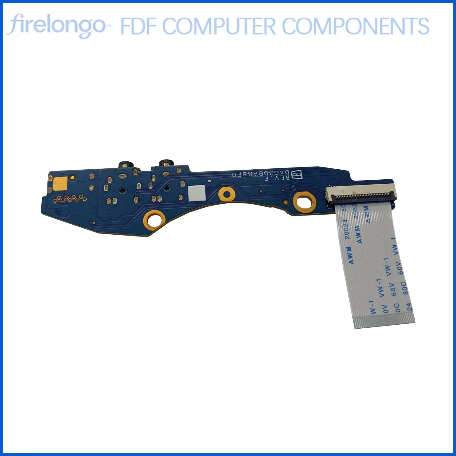 USB Board with Cable for HP Pavilion 15-DC DAG3DBAB8F0 PCB Circuit Board Replacement