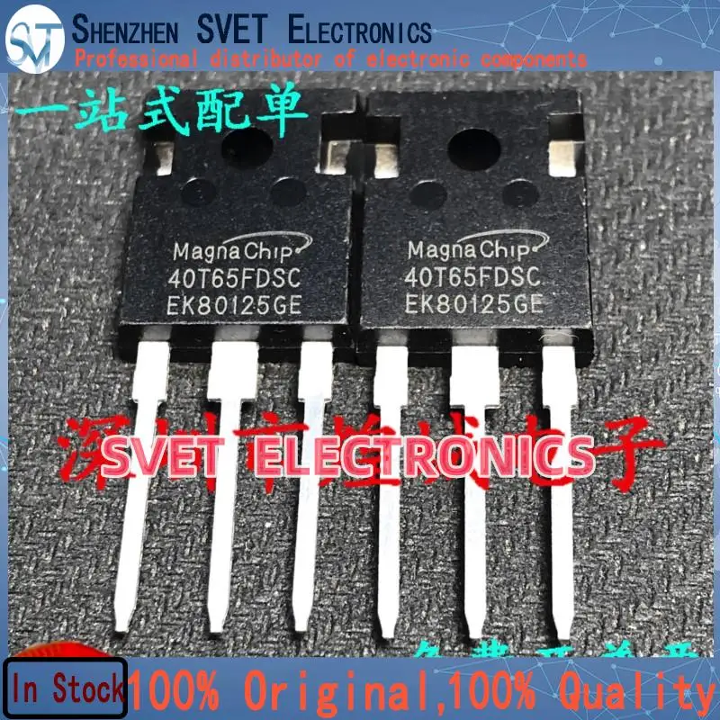 10PCS-50PCS  40T65FDSC TO-247 MOS 650V 40A   Original In Stock Fast shipping