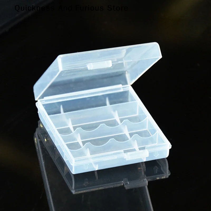 【TO】AAA/AA To C/D Battery Combination Cell Battery Storage Box Adapter AAA AA Transparent Dustproof Holder Case Converter Cases