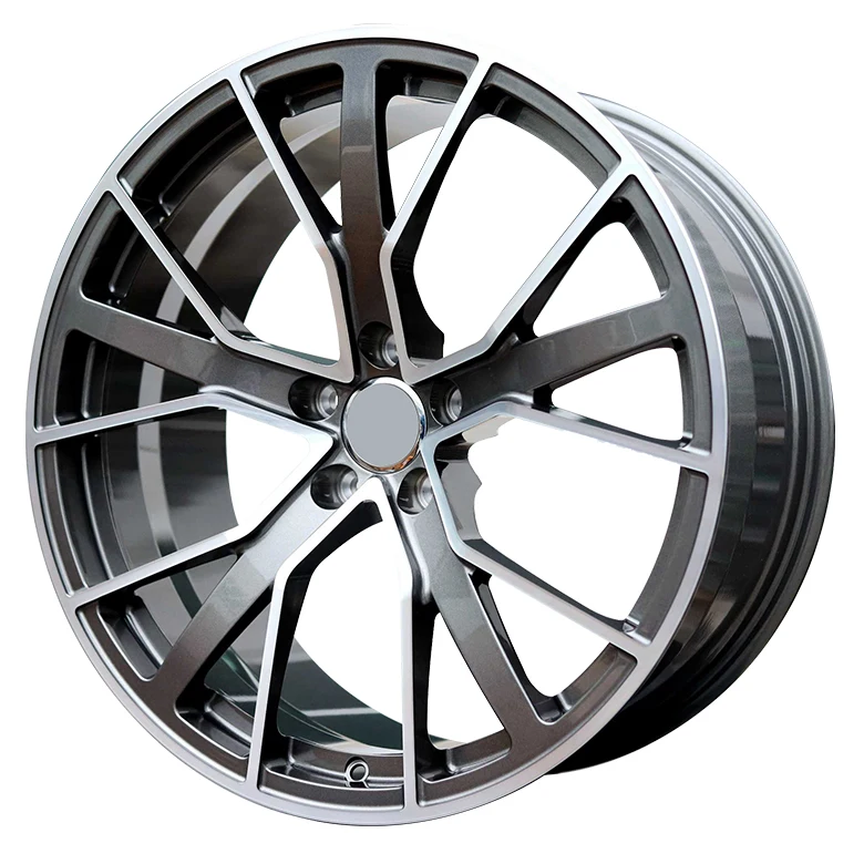 Gorąca sprzedaż 4-częściowe kute felgi 20 21 22-calowe z brązu 5x112 5x120 Multi Spoke Auto Wheels Rep Felgi aluminiowe do Audis A5 Q5 A3