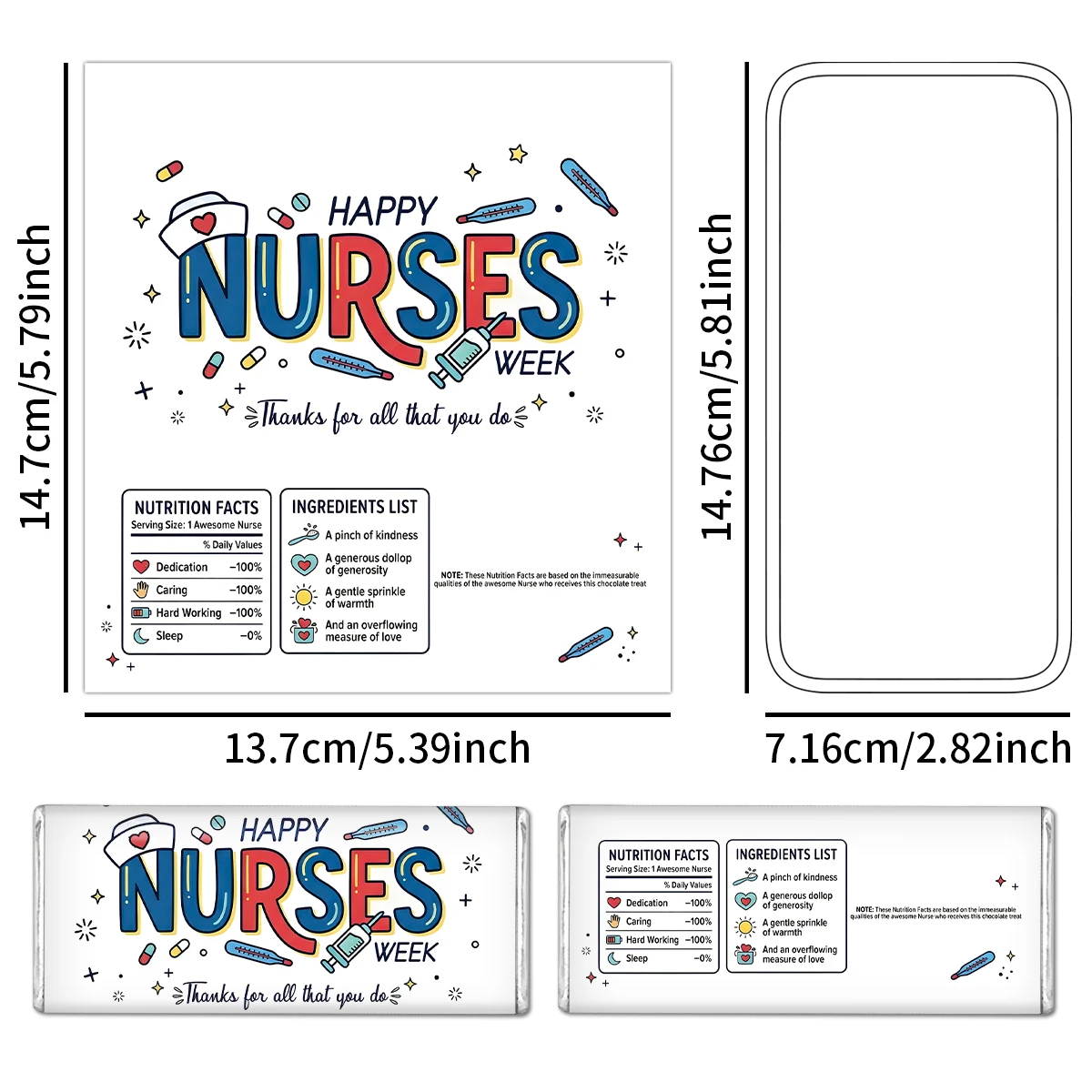 10 szt. Naklejki z podziękowan – Medical Label recenzja i cena