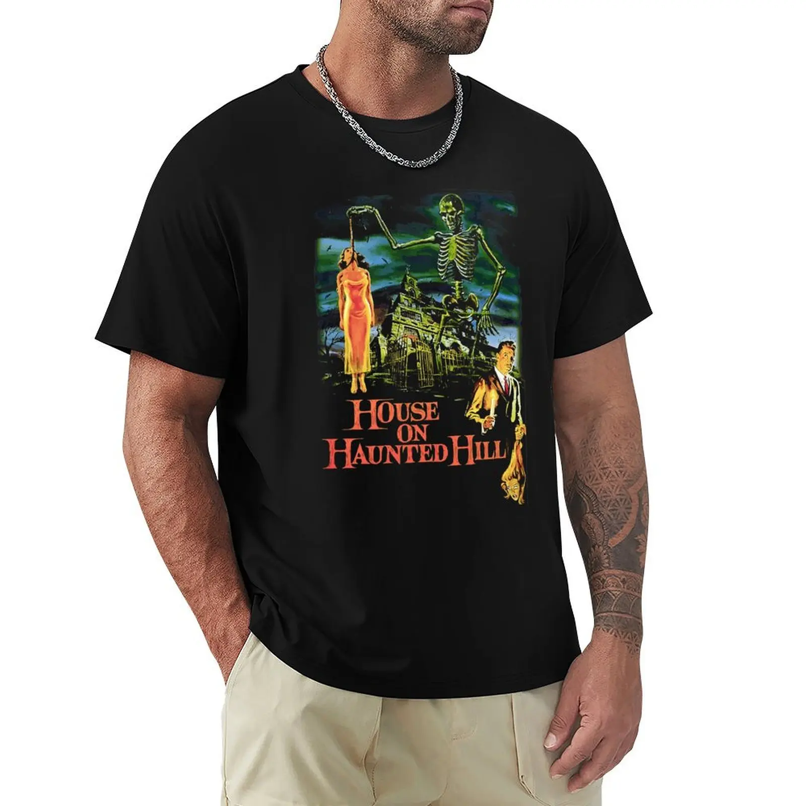 House on Haunted Hill (1959) Classic T-Shirt Stretch Fabric Comfort T-Shirt