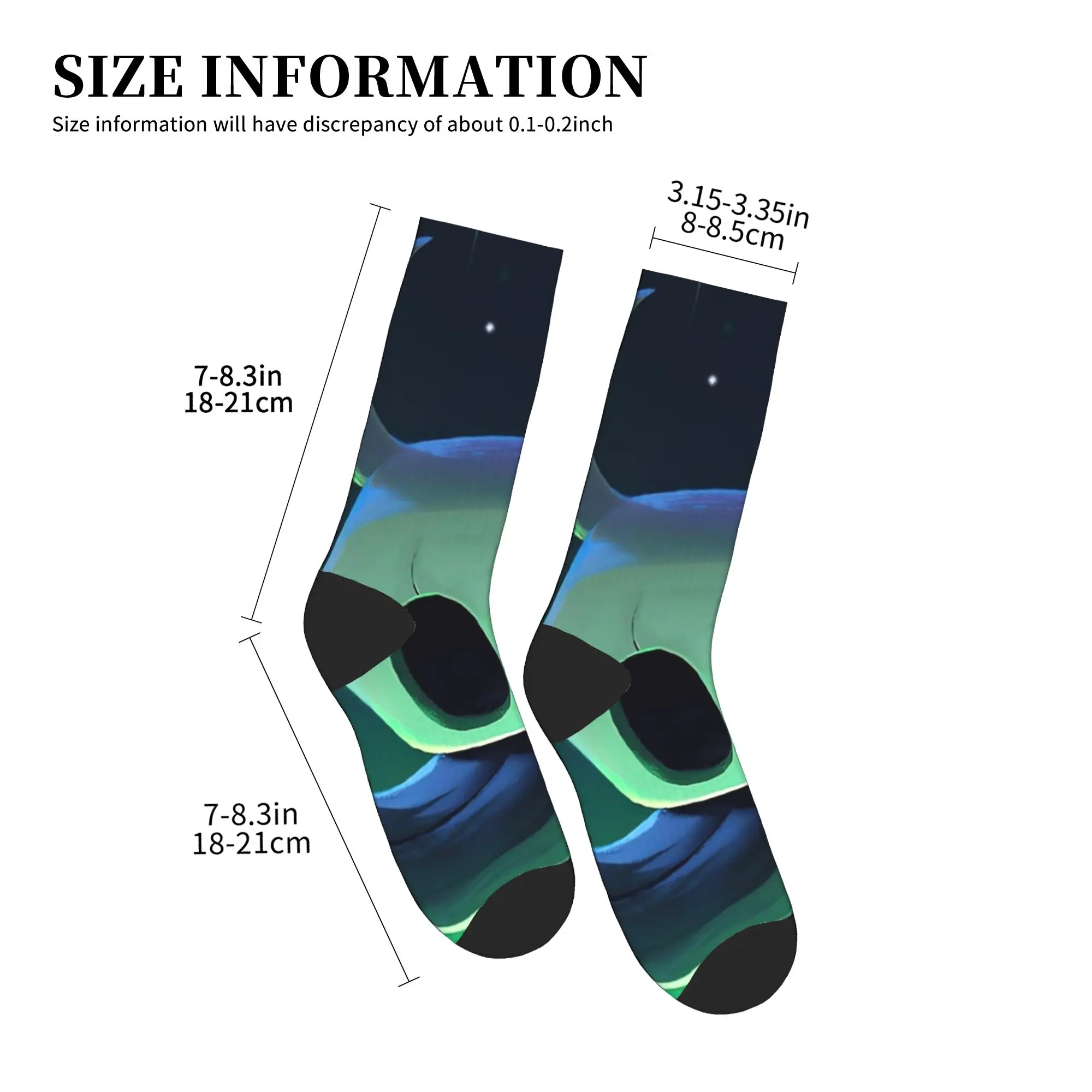 カップルソックス ホロウナイト シルクソング ゲーム ストッキング 春 カジュアル 高品質ソックス パターン アウトドア スポーツ 滑り止めソックス