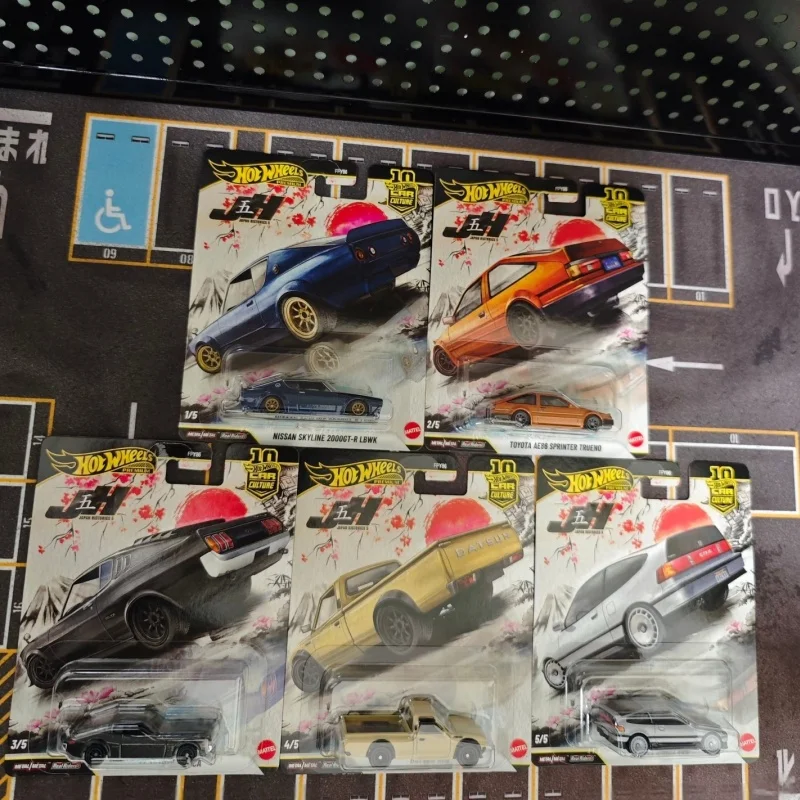 รถฮอตวีลส์ FPY86 รุ่น Japan Historics3 4 5 ซีรีส์ ของสะสม รถโมเดลไดแคสต์ AE86 ของเล่นสะสม ของขวัญเซอร์ไพรส์ ของตกแต่ง