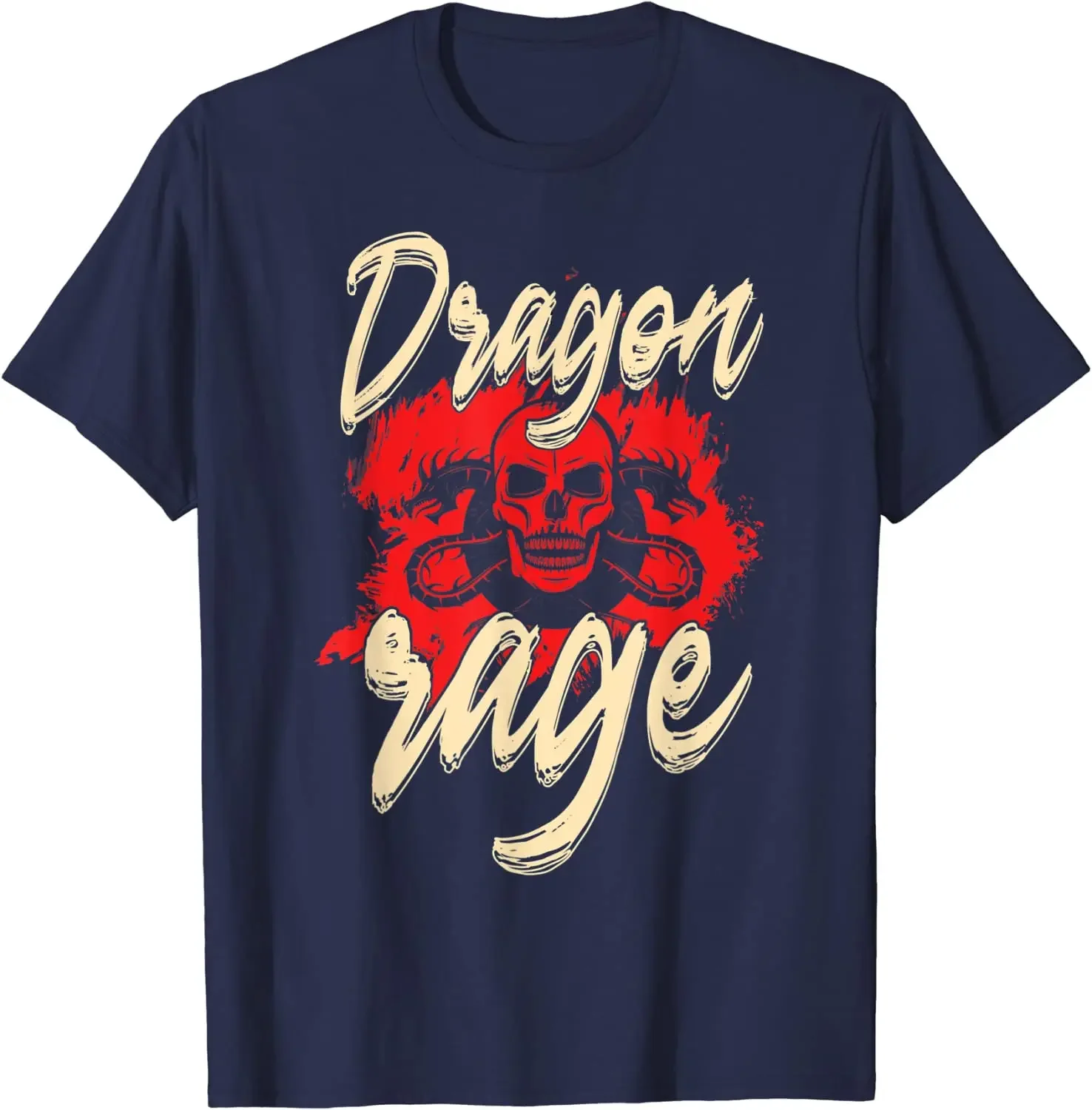 Camiseta de anime do dragão japonês masculina, Roupa tradicional asiática, Camiseta extragrande, Camiseta diária de algodão, 4 estações