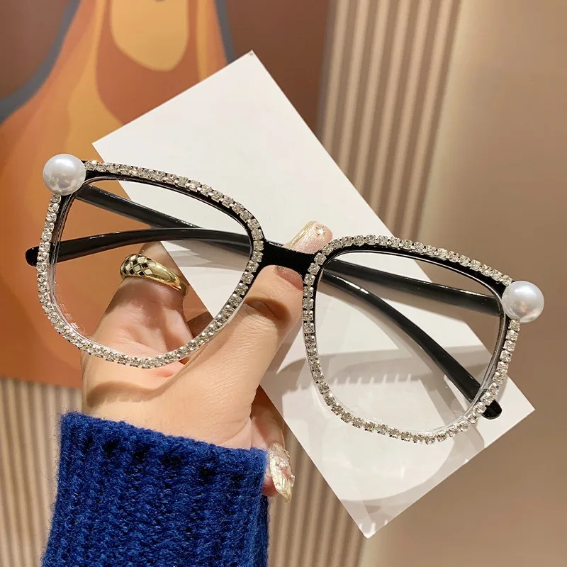 Oeil de chat Anti lumière bleue bloquant les lunettes de lecture femmes ordinateur PC lunettes légères femme