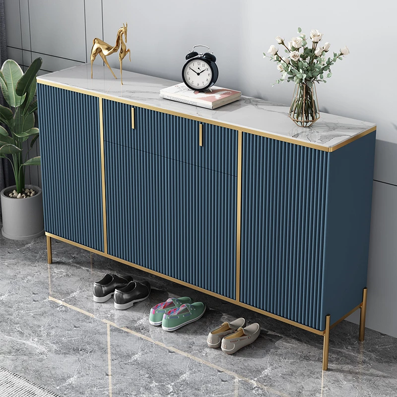 

Multifunctional Thin Shoe Cabinet Design Dustproof Space Saving Shoe Cabinet Storage Wooden Mueble Zapatero Furniture For Home