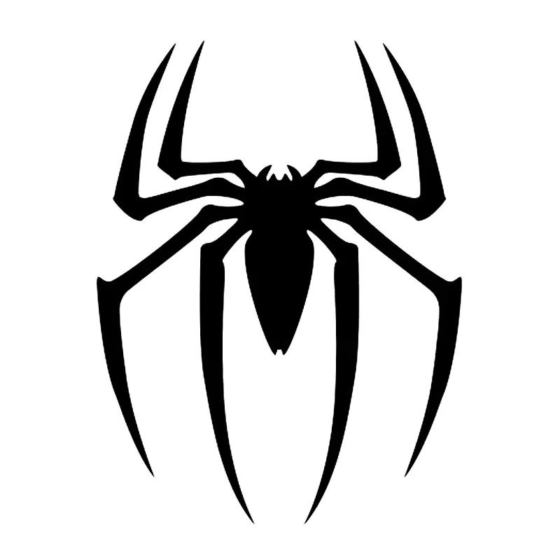 S51276# Various Sizes/Colors Car Stickers Vinyl Decal Reptile Black Spider Motorcycle Decorative Accessories Creative